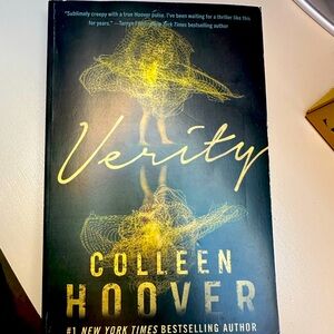Verity paperback by Colleen Hoover
